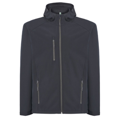 Bluza softshell męska z kapturem